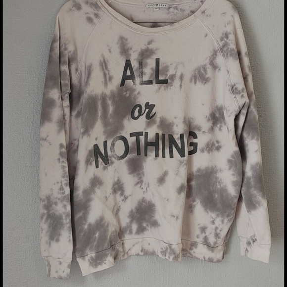 Junk Food Tie dye sweatshirt used sz large - Picture 3 of 5